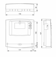 Steca TR 0201 technische Zeichnung