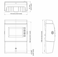 Steca TR A503 TTR U technische Zeichnung