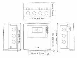 Steca TR 0502 U technische Zeichnung