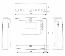 Steca TR 0603 mc technische Zeichnung