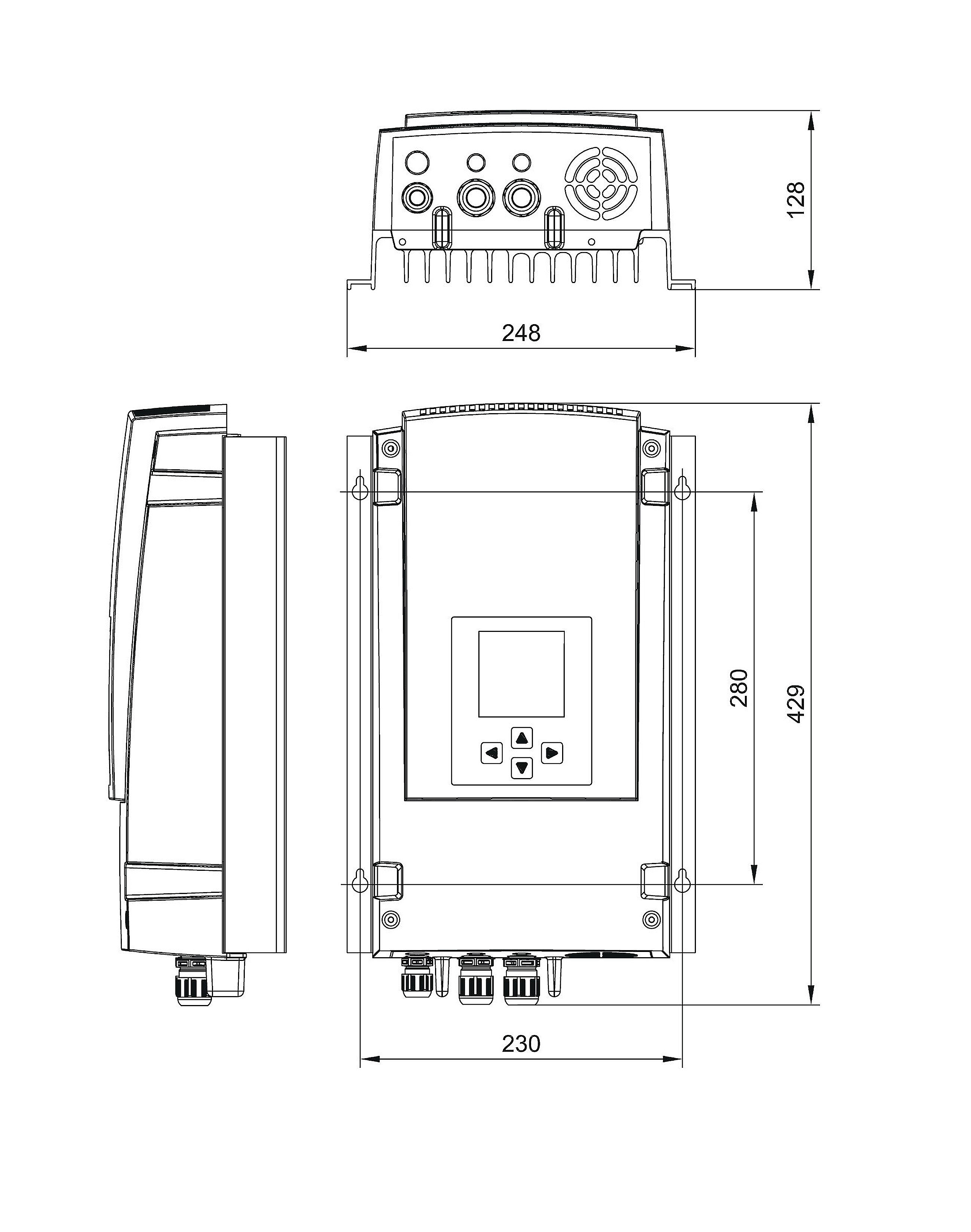 Stecamat 821 technische Zeichnung