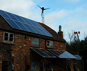 Solarelektronik, PV Autarke Systeme, Hybrid Systeme, Aufdachanlage, Europa, England