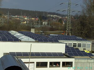 Solartechnik, ref_pv, Photovoltaics, Germany, sindelfingen, Flat roof mounted system,149,22 kWp