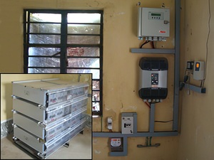 Solarelektronik, PV Autarke Systeme, Hybrid Systeme,Asien, Indien, Steca Power Tarom, Steca Xtender