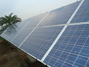 Solarelektronik, PV Autarke Systeme, Hybrid Systeme,Asien, Indien, Freifläche