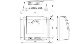 Technical drawing: Steca Solarix MPPT 1010, 2010