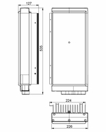 Stecamat 860 technische Zeichnung