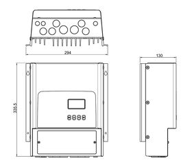 Dessins techniques: Steca Tarom MPPT 6000-S, 6000-M