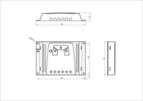Technische Zeichnung: Steca Solsum 0606, 0808, 1010