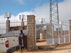 Solarelektronik, PV Autarke Systeme, Telekommunikations-Systeme,Afrika, Madagaskar