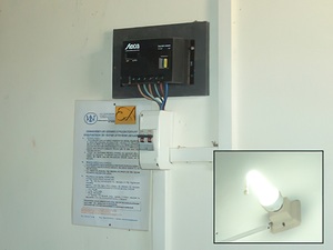 Solar electronics, PV off grid, Solar-Home-system, Africa, Burkina Faso, Ouagadougou, Steca solar charge controller