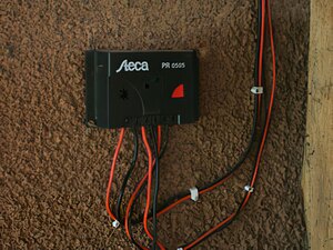 Solar electronics, PV off grid, Solar-Home-system, Africa, Uganda, Steca solar charge controller PR 0505
