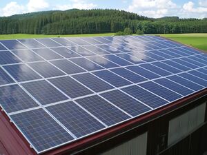 Solartechnik, ref_pv, Photovoltaics, Germany, Oberbinnwang, Roof-mounted system, 31,7 kWp