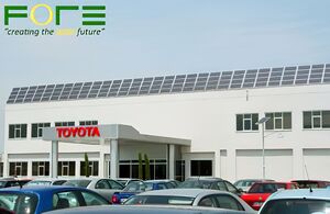 Solartechnik, ref_pv, Photovoltaics, enum_türkei, Istanbul, Flat roof mounted system,14kWp