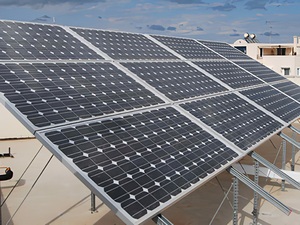 Solartechnik, ref_pv, Photovoltaics,  Greece, Athen, Flat roof mounted system, 2,7kWp